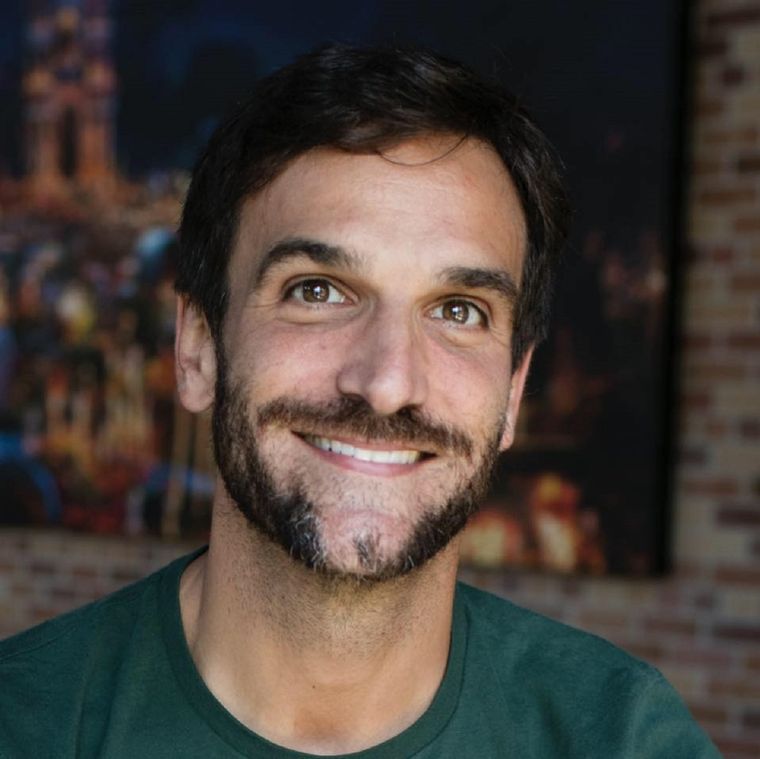 Gastón Ugarte, animador en Pixar. Foto: @GastonUgartePixar