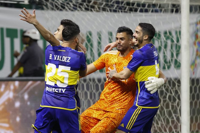 Otra vez, Boca: el Xeneize eliminó a Palmeiras por penales e irá por la séptima Libertadores Foto: EFE