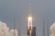 El cohete fue lanzado la anterior semana Foto: REUTERS