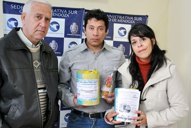 MDZol | Rafael García, Job Sombra y Silvina García, integrantes de ASHEPE Foto: Ariel Jalley/mediamza.com