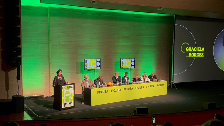 Graciela Borges, una de las reconocidas por la UBA. Graciela Borges, una de las reconocidas por la UBA.