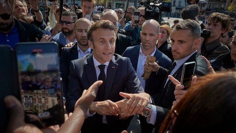 Emmanuel Macron siempre creyó tener la respuesta para los problemas de Francia. Foto: AFP