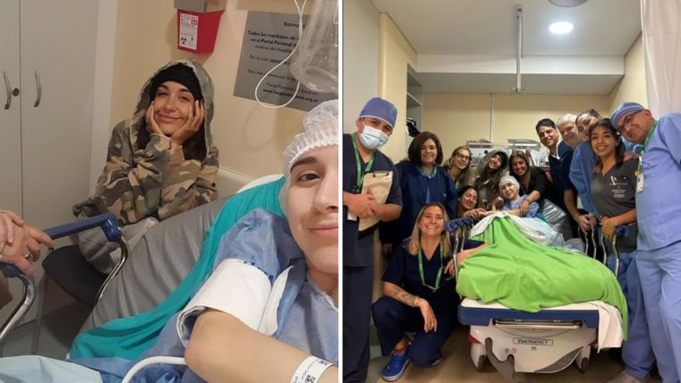 La artista no solo se hizo cargo del costo, también acompañó a la joven.