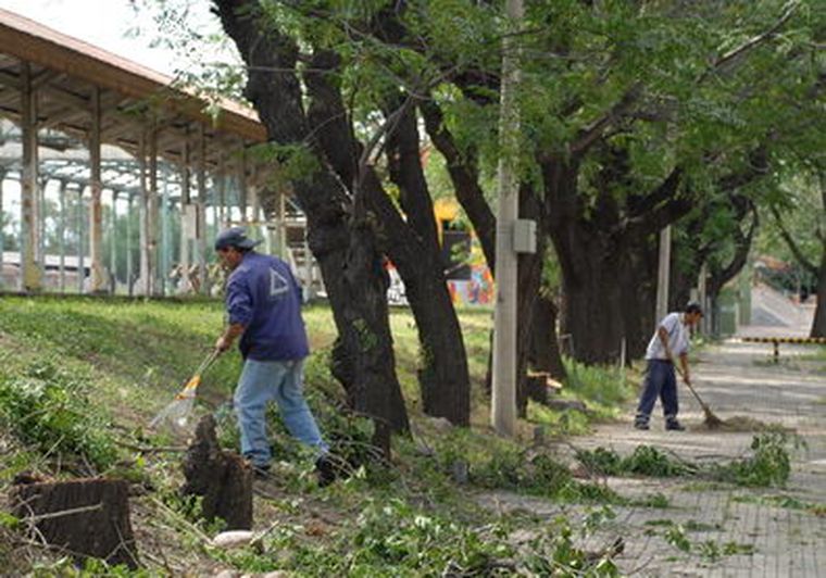 Se trabaja a todo ritmo para reacondicionar el lugar elegido. Foto: Gerardo Gómez/ MDZ