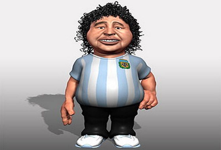 El 10 ya está en Marcatoons. Foto: web