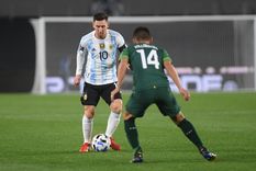 Lionel Messi le convirtió tres goles a Bolivia. Foto: Télam