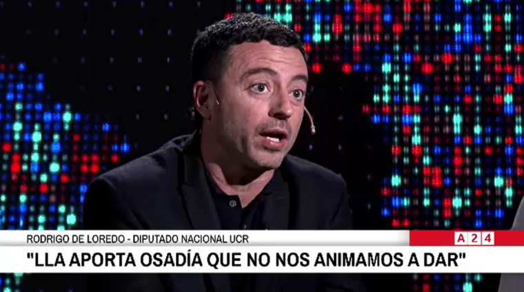 El presidente del bloque radical en diputados, Rodrigo De Loredo, opinó sobre la actualidad de la UCR.