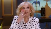 Mirtha le envió un beso al cielo a María Rosa Fugazot.&nbsp;