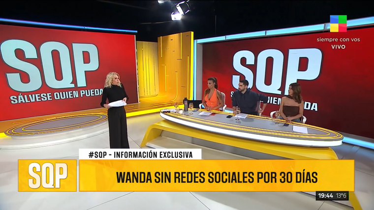 Revés judicial para Wanda Nara. Revés judicial para Wanda Nara.