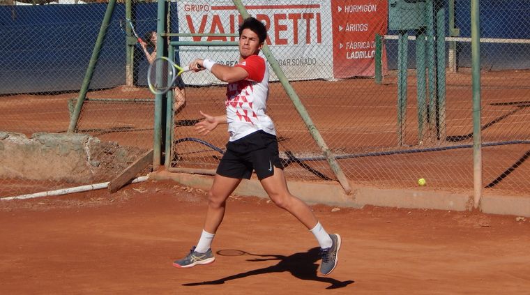 Martín Capdevilla se medirá en segunda ronda ante Joel Carrión Foto: Juan Borsani/MDZ