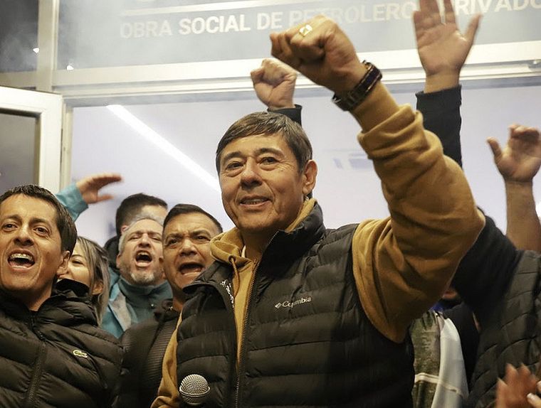 Marcelo Rucci, titular del sindicato de petroleros privados