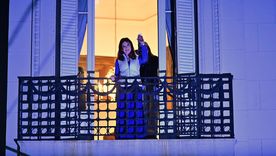 La expresidenta Cristina Fernández de Kirchner, desde la domiciliaria.