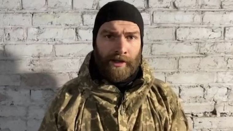 El mayor Serhiy Volyna insiste en que sus hombres no se entregarán. Foto: Serhiy Volyna