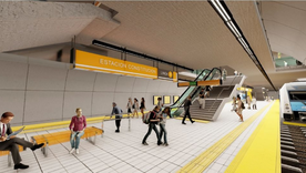La línea F será el primer trazado de subte en Buenos Aires tras 25 años. La línea F será el primer trazado de subte en Buenos Aires tras 25 años.