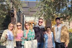 Así fue el sábado bodeguero de Mica Viciconte y Sabri Cortez Foto: Instagram