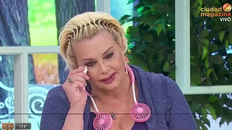 Sigue la polémica entre Carmen Barbieri y Yanina Latorre Foto: Captura de video Ciudad Magazine