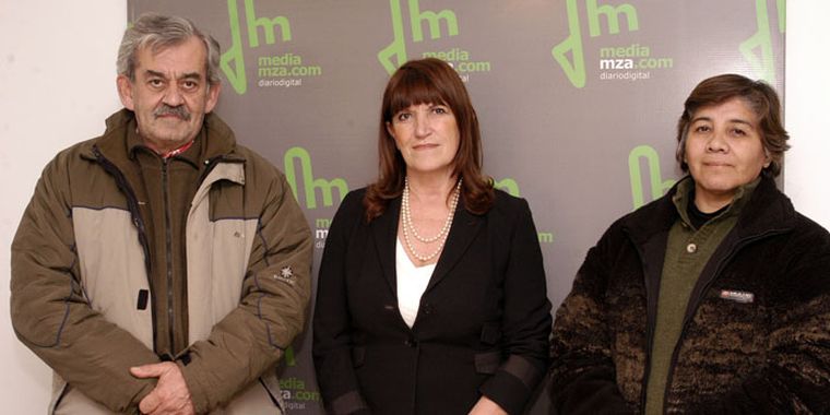 Ricardo Freire, Mónica Soto y Nora Miranda, organizadores. Foto: Ariel Jalley/mediamza.com