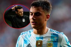 Dybala sufrió un desgarro que le demandará aproximadamente 40 días de recuperación y es seria duda para Qatar 2022. Dybala sufrió un desgarro que le demandará aproximadamente 40 días de recuperación y es seria duda para Qatar 2022.