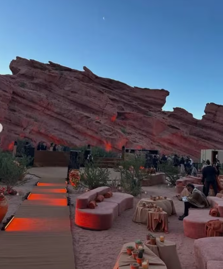 Así fue el lujoso casamiento en la Quebrada de las Conchas, Cafayate, Salta. Así fue el lujoso casamiento en la Quebrada de las Conchas, Cafayate, Salta.