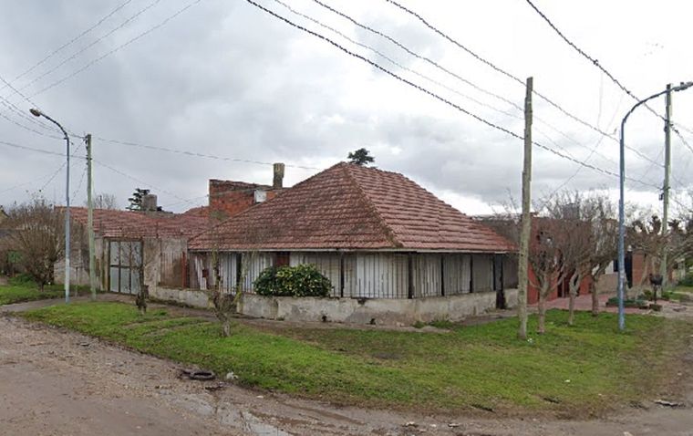 La casa del acusado en Mar del Plata donde habrían ocurrido los hechos Foto: Google Street View