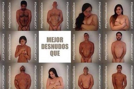 Venezuela: se desnudan en Twitter como protesta