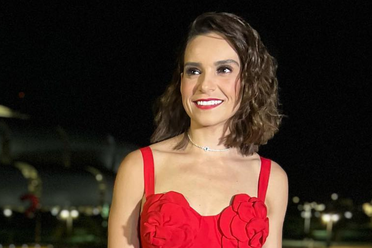 Esta fue la llamativa aparición que estuvo en el programa Hoy. Foto: Instagram