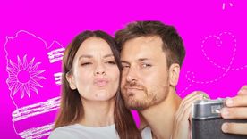 Gimena Accardi y Andrés Gil. Créditos: Instagram / enotraspalabrasteatro