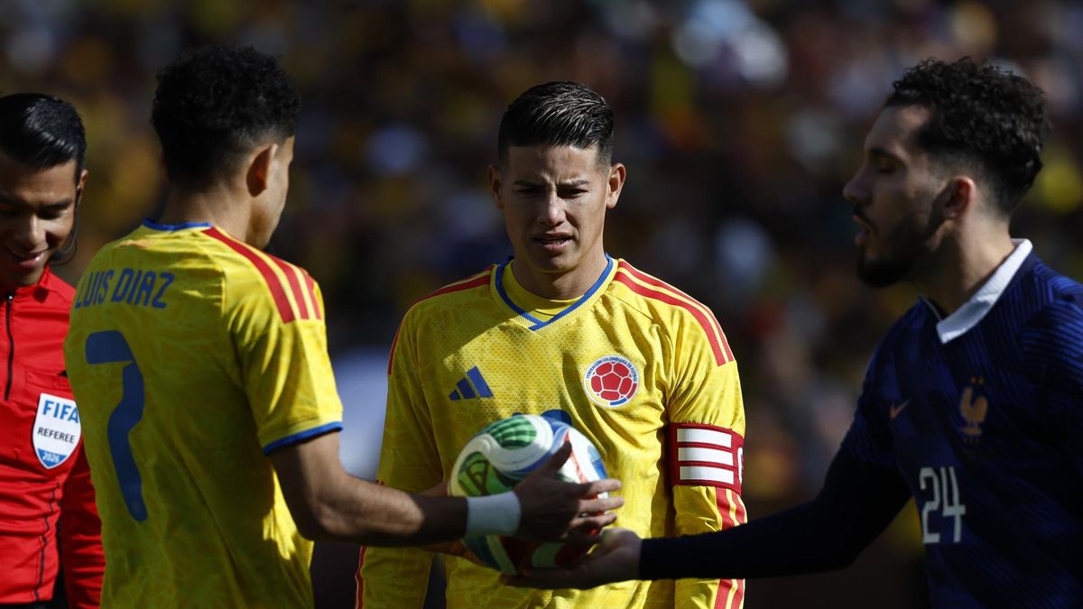 Qué le pasó a James Rodríguez tras el amistoso Colombia-Francia y por qué quedó hospitalizado