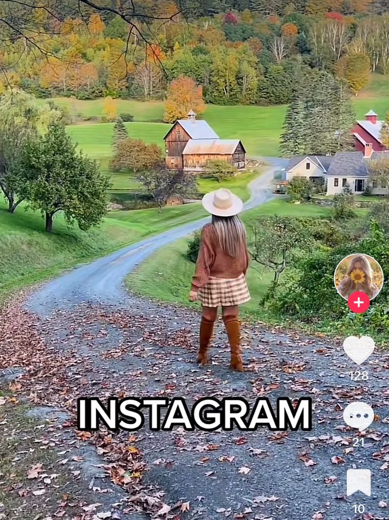 Miles de influencers han visitados este sitio Foto: Tik Tok @sightseeingsenorita