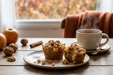 Una merienda saludable. Fuente: Ia Gemini.