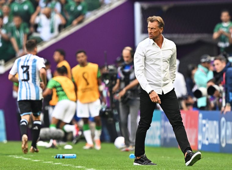 Hervé Renard, DT de Arabia Saudita. Foto: EFE