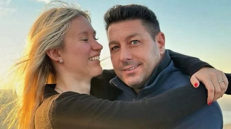 La pareja del piloto le dedicó un sentido mensaje en redes tras su fallecimiento Foto: Instagram Franca Bernasconi