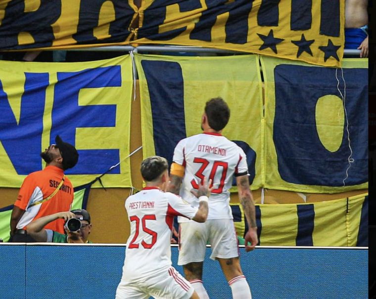 Gianluca Prestianni apuntó fuertemente contra los jugadores de Boca.