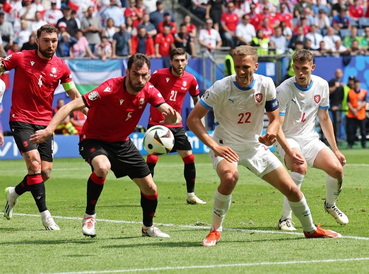 Hay acción de la Euro en Hamburgo. Foto: EFE