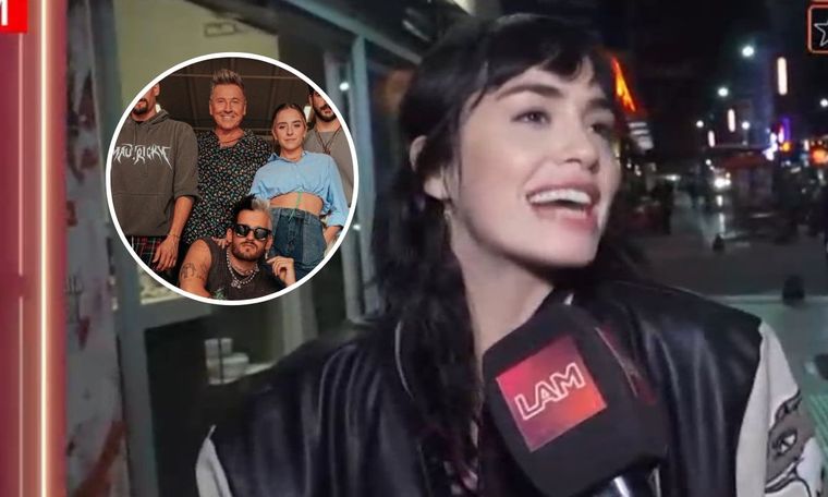 A Lali le preguntaron si la familia Montaner son una secta La cantante habló de su relación con sus compañeros del jurado en La Voz