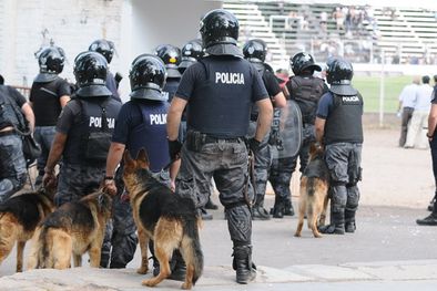 MDZol | La justicia determinó que la policía es responsable por los actos de sus perros. Foto: Alf Ponce / MDZ