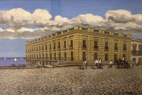A cincuenta años de la muerte del pintor argentino Adán Pedemonte. A cincuenta años de la muerte del pintor argentino Adán Pedemonte.
