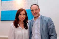 Cristina Fernández de Kirchner junto a Martín Doñate Cristina Fernández de Kirchner junto a Martín Doñate