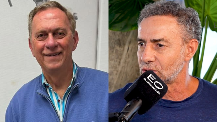 El curioso saludo de Luis Majul a Marcelo Bonelli. Foto: Instagram @bonelliok, @luis_majul