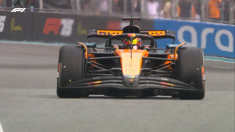 Oscar Piastri es el líder en solitario de la tabla de posiciones. Foto: Captura