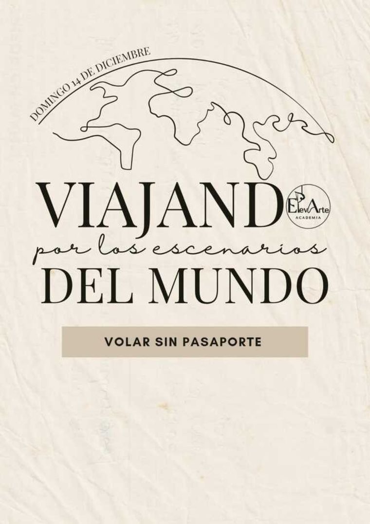 Viajando por los escenarios del mundo. Viajando por los escenarios del mundo.