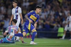 Aguirre fue el autor del primer gol de Boca. Foto: FotoBaires Aguirre fue el autor del primer gol de Boca. Foto: FotoBaires