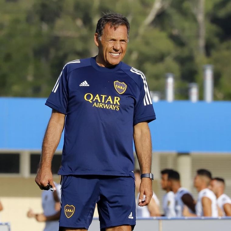 Russo quiere llevar de a poco a Nico Capaldo. Foto: Boca Juniors