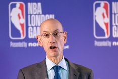 Adam Silver, comisionado de la NBA DPA Foto: DPA