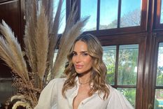 ¿Sí o no? Esta es la extraña combinación que posteó María Vázquez Foto: Instagram