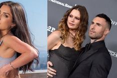 Adam Levine confirmó que estuvo hablando acaloradamente con una mujer que no es su esposa.