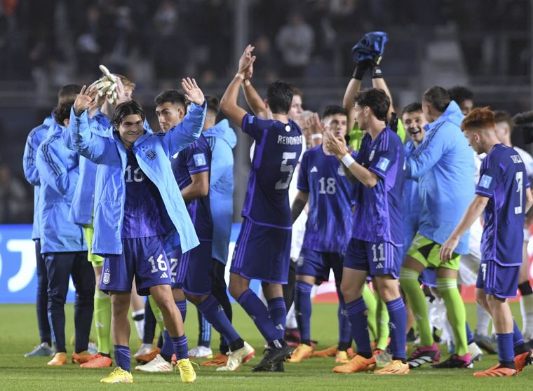 La Selección argentina se ilusiona con el Mundial Sub 20 Foto: Télam