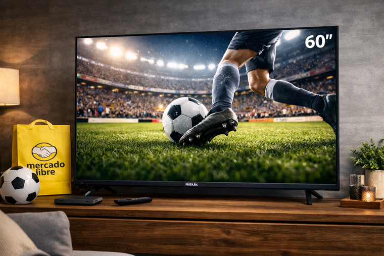 La pantalla LED de 60 pulgadas y resolución 4K apuntan a una experiencia más inmersiva. La pantalla LED de 60 pulgadas y resolución 4K apuntan a una experiencia más inmersiva.