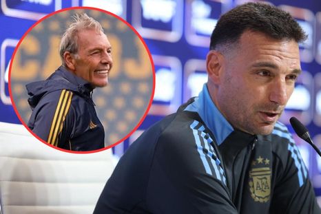 Scaloni le decidó una palabras a Russo antes de los amistosos de la Selección. Scaloni le decidó una palabras a Russo antes de los amistosos de la Selección.