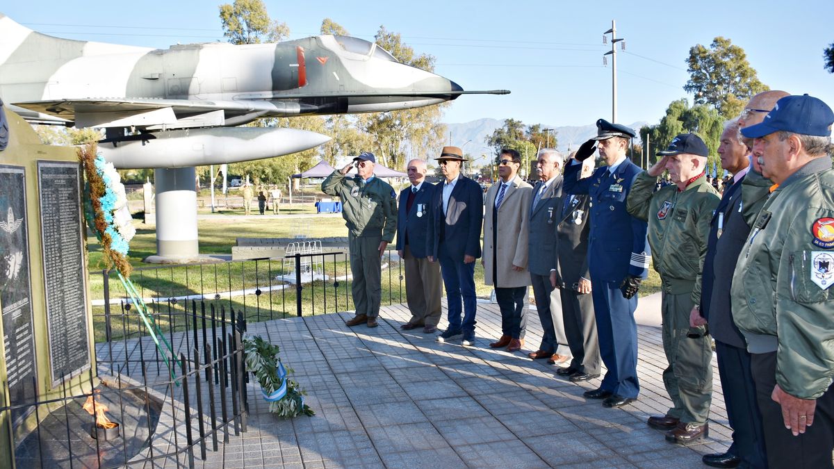 La IV Brigada de la Fuerza Aérea conmemoró un nuevo aniversario de su Bautismo de Fuego
